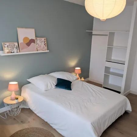 Apartment Cosy Iris 3ch - Stationnement Gratuit - Lumineux Pau